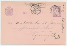 Trein Haltestempel Dedemsvaart 1887