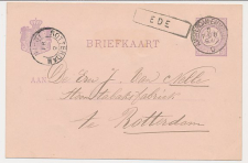 Trein Haltestempel Ede 1891