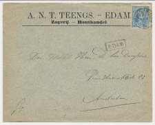 Trein Haltestempel Edam 1892