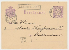 Trein Haltestempel Leeuwarden 1881