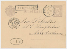 Trein Haltestempel Leeuwarden 1881