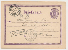 Trein Haltestempel Lochem 1873