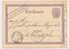 Trein Haltestempel Oldenzaal 1873