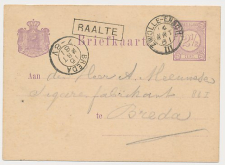 Trein Haltestempel Raalte 1881