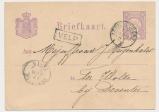 Trein Haltestempel Velp 1881