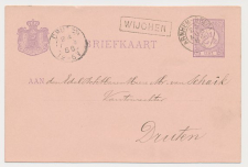 Trein Haltestempel Wijchen 1886