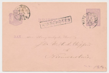 Trein Haltestempel Winschoten 1886