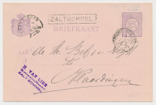 Trein Haltestempel Zaltbommel 1889