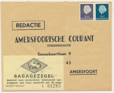 Amersfoort - VAD Bagagezegel voor persbrieven