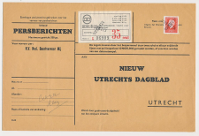 Utrecht -  Persbericht - NBM vrachtzegel 35 cent