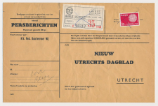 Utrecht -  Persbericht - NBM vrachtzegel 35 cent