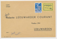  Leeuwarden - FRAM Vrachtzegel 50 ct.