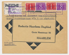 Zandvoort - Haarlem 1965 - Vrachtzegel NZH 25 ct.
