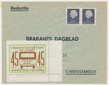 s Hertogenbosch - N.V. B.B.A. Vrachtzegel 45 CENT