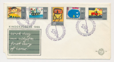 FDC / 1e dag E 76 - Foutief gesneden / gevouwen