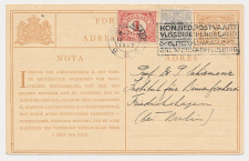 Verhuiskaart G. 3 s Gravenhage - Duitsland 1923 - Buitenland 