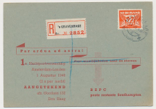 VH A 253 s Gravenhage - Southampton GB / UK 1946