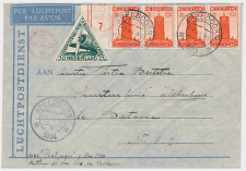 VH B 89 c / 91 d Apeldoorn - Batavia Ned. Indie 1933 v.v.