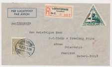VH B 89 d s Gravenhage - Cheribon Ned. Indie 1933