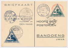 VH B 90 j s Gravenhage - Bandoeng Ned. Indie 1933 v.v.