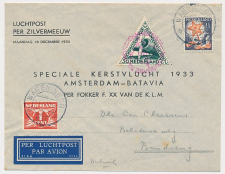 VH B 90 c Wageningen - Bandoeng Ned. Indie 1933