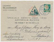 VH B 90 c Scheveningen - Malang Ned. Indie 1933