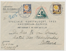 VH B 90 c s Gravenhage - Batavia Ned. Indie 1933