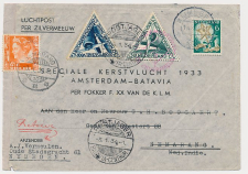 VH B 90 j Nijmegen - Semarang Ned. Indie 1933 v.v.