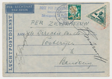 VH B 90 k s Gravenhage - Bandoeng Ned. Indie 1933