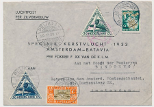 VH B 90 g Amsterdam - Bandoeng Ned. Indie 1933 v.v.