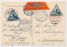 VH B 90 g s Gravenhage - Bandoeng Ned. Indie 1933 v.v.