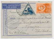 VH B 91 d Batavia Ned. Indie - Nijmegen 1933