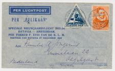 VH B 91 g Batavia Ned. Indie - Oegstgeest 1933