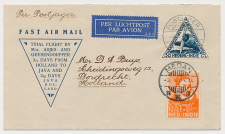 VH B 92 l Medan Ned. Indie - Dordrecht 1934