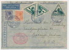 VH B 98 b Amsterdam - Batavia Ned. Indie 1934