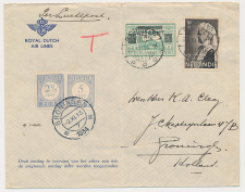 VH B 98 Bandoeng Ned. Indie - Groningen 1934 - Beport