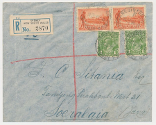 VH B (98) Sydney Australie - Soerabaja Ned. Indie 1934