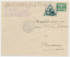 VH B 123 d Scheveningen - Bandoeng Ned. Indie 1937 v.v.