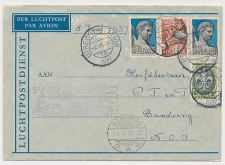 VH B 123 d Utrecht - Bandoeng Ned. Indie 1937 v.v.