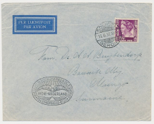 VH B 124 e Soengeigerong Ned. Indie - Moengo Suriname 1937