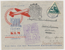 VH B 130 / 131 Baarn - Belawan - Medan Ned. Indie 1937 v.v.