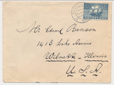 Em. Herdenking 193Wassenaar - Wilmette USA