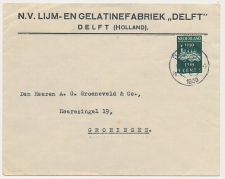Em. Spoorweg 1939 Delft - Groningen 