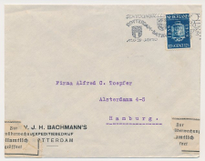 Em. Spoorweg 1939 Rotterdam - Hamburg Duitsland