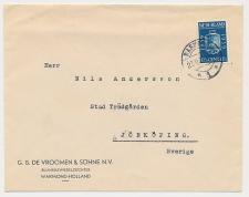 Em. Spoorweg 1939 Warmond - Jonkoping Zweden