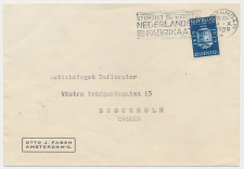 Em. Spoorweg 1939 Amsterdam - Stockholm Zweden 