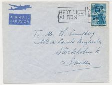 Em. Kind 1947 Rotterdam - Stockholm Zweden