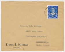 Em. Inhuldiging 1948 Elst - Detroit USA 