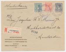 Aangetekend / Stempel s Gravenhage 1924 - Tentoonstelling I.P.T.