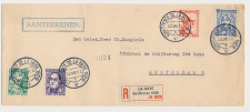 Aangetekend / Stempel s Gravenhage 1929 - Conference La Haye 